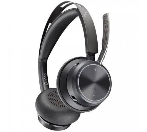 Навушники Poly Voyager Focus 2 USB-A Bluetooth Black (76U46AA) Навушники Poly Voyager Focus 2 USB-A Bluetooth Black (76U46AA)