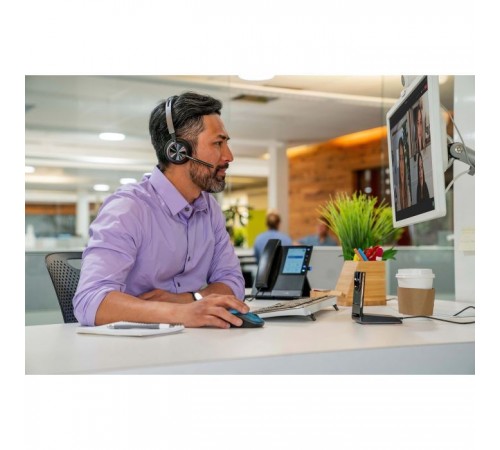 Навушники Poly Voyager Focus 2 USB-A Bluetooth Black (76U46AA) Навушники Poly Voyager Focus 2 USB-A Bluetooth Black (76U46AA)