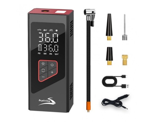 Автомобільний компресор Aspiring Storm 3 Powerbank 90W 30л Автомобільний компресор Aspiring Storm 3 Powerbank 90W 30л