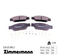 Тормозные колодки ZIMMERMANN 23423.180.2