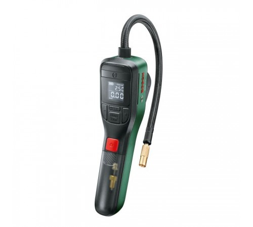 Автомобільний компресор Bosch EasyPump, 3.6V, 3Ah, 10.3 бар, 10 л/хв, 0.4кг (0.603.947.000) Автомобільний компресор Bosch EasyPump, 3.6V, 3Ah, 10.3 бар, 10 л/хв, 0.4кг (0.603.947.000)