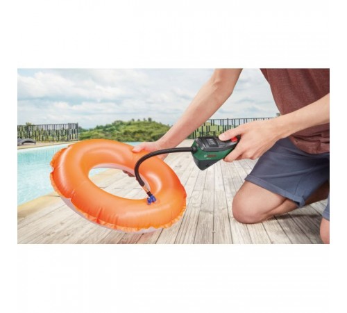 Автомобільний компресор Bosch EasyPump, 3.6V, 3Ah, 10.3 бар, 10 л/хв, 0.4кг (0.603.947.000) Автомобільний компресор Bosch EasyPump, 3.6V, 3Ah, 10.3 бар, 10 л/хв, 0.4кг (0.603.947.000)