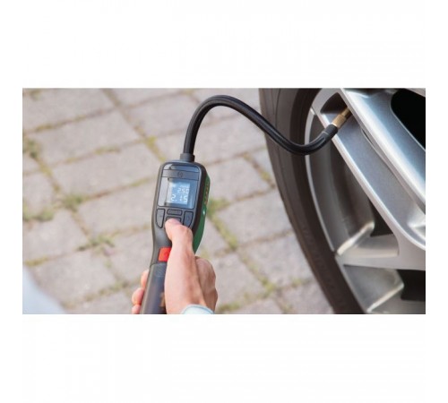 Автомобільний компресор Bosch EasyPump, 3.6V, 3Ah, 10.3 бар, 10 л/хв, 0.4кг (0.603.947.000) Автомобільний компресор Bosch EasyPump, 3.6V, 3Ah, 10.3 бар, 10 л/хв, 0.4кг (0.603.947.000)