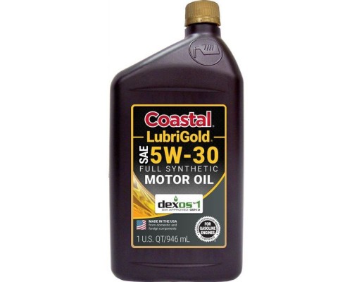 Моторное масло Coastal LubriGold Full Synthetic 5W30 0,946л Моторное масло Coastal LubriGold Full Synthetic 5W30 0,946л