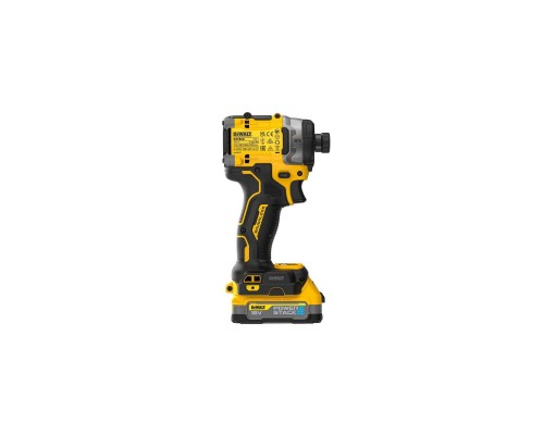 Шуруповерт DeWALT 18 В XR Li-lon PowerStack, бесщеточный, 282 Нм, TSTAK, 2x1.7Ah (DCF860E2T)