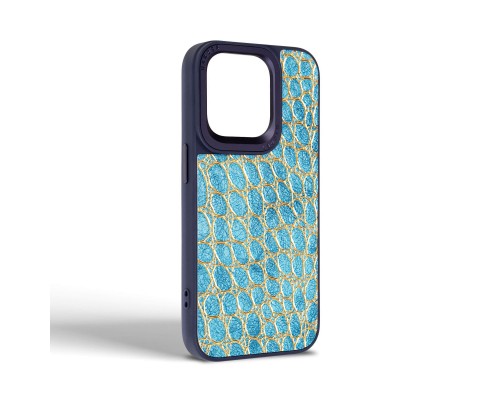 Чохол до мобільного телефона Harder Crocosaur Apple iPhone 14 Pro Blue (ARM76724) Чохол до мобільного телефона Harder Crocosaur Apple iPhone 14 Pro Blue (ARM76724)