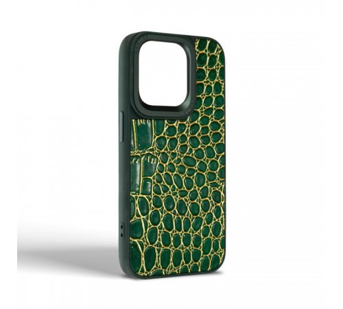 Чехол для мобильного телефона Harder Crocosaur Apple iPhone 14 Pro Green (ARM76720) Чехол для мобильного телефона Harder Crocosaur Apple iPhone 14 Pro Green (ARM76720)