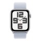 Смарт-годинник Apple Watch SE 2024 GPS 44mm Silver Aluminium Case with Blue Cloud Sport Loop (MXET3QH/A)