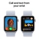 Смарт-годинник Apple Watch SE 2024 GPS 44mm Silver Aluminium Case with Blue Cloud Sport Loop (MXET3QH/A)