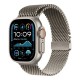 Смарт-годинник Apple Watch Ultra 2 2024 GPS + Cellular 49mm Natural Titanium Case with Natural Titanium Milanese Loop (MX5T3UL/A)