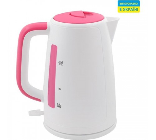 Электрочайник Saturn ST-EK8435U White/Pink Электрочайник Saturn ST-EK8435U White/Pink