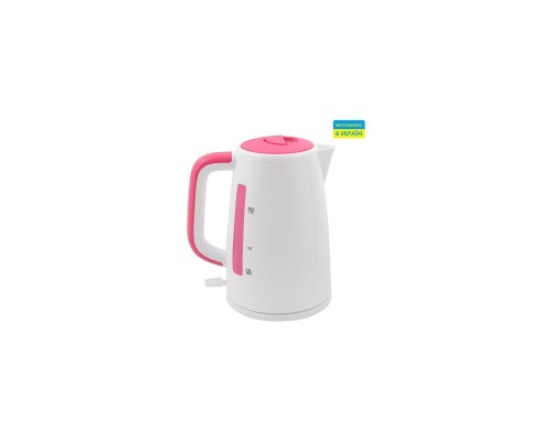 Електрочайник Saturn ST-EK8435U White/Pink Електрочайник Saturn ST-EK8435U White/Pink