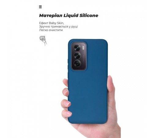 Чохол до мобільного телефона Armorstandart ICON OPPO Reno12 Pro Blue (ARM77977) Чохол до мобільного телефона Armorstandart ICON OPPO Reno12 Pro Blue (ARM77977)