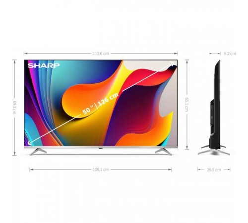 Телевизор Sharp 50FP1EA (4T-C50FP1EL2AB)