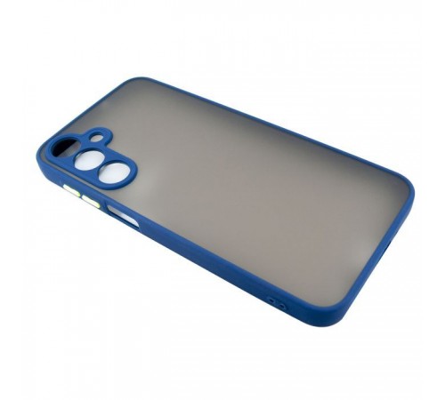 Чохол до мобільного телефона Dengos Matte Samsung Galaxy M35 5G Blue (DG-TPU-MATT-145)