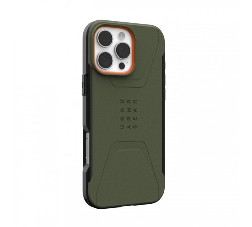 Чохол до мобільного телефона UAG iPhone 16 Pro Max Civilian Magsafe Olive Drab (114445117272) Чохол до мобільного телефона UAG iPhone 16 Pro Max Civilian Magsafe Olive Drab (114445117272)