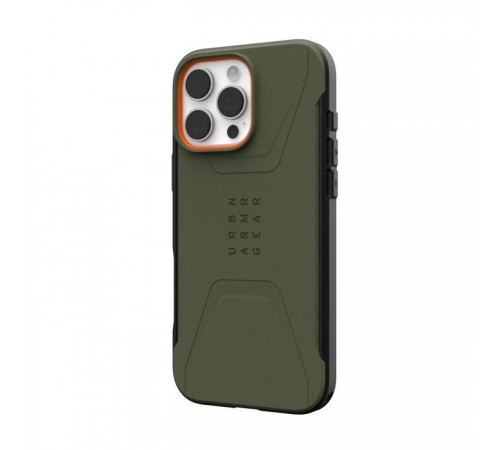 Чохол до мобільного телефона UAG iPhone 16 Pro Max Civilian Magsafe Olive Drab (114445117272) Чохол до мобільного телефона UAG iPhone 16 Pro Max Civilian Magsafe Olive Drab (114445117272)