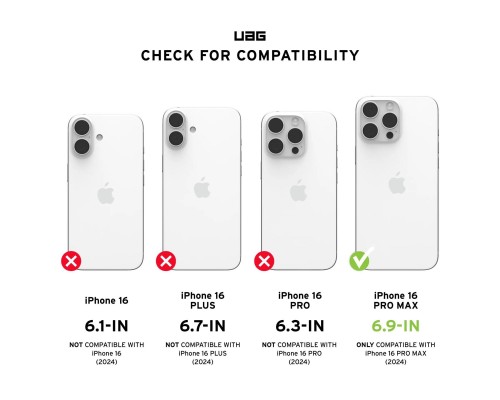 Чохол до мобільного телефона UAG iPhone 16 Pro Max Monarch Pro Magsafe Kevlar Element Green (11445711397B) Чохол до мобільного телефона UAG iPhone 16 Pro Max Monarch Pro Magsafe Kevlar Element Green (11445711397B)
