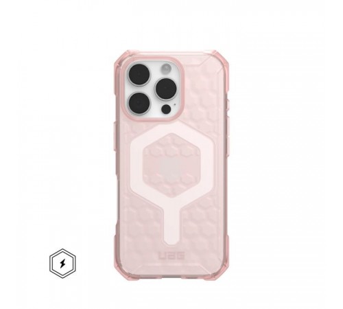 Чохол до мобільного телефона UAG iPhone 16 Pro Essential Armor Magsafe Rose (114448114C4C) Чохол до мобільного телефона UAG iPhone 16 Pro Essential Armor Magsafe Rose (114448114C4C)
