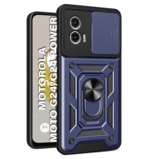 Чохол до мобільного телефона BeCover Military Motorola Moto G24/G24 Power Blue (710723)
