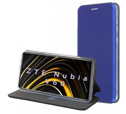 Чохол до мобільного телефона BeCover Exclusive ZTE Nubia V60 Blue (712189) Чохол до мобільного телефона BeCover Exclusive ZTE Nubia V60 Blue (712189)