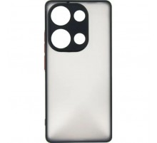 Чехол для мобильного телефона Dengos Matte POCO M6 Pro 4G (black) (DG-TPU-MATT-149)