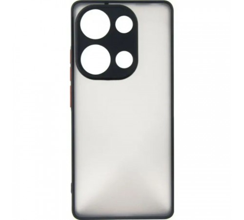Чохол до мобільного телефона Dengos Matte POCO M6 Pro 4G (black) (DG-TPU-MATT-149) Чохол до мобільного телефона Dengos Matte POCO M6 Pro 4G (black) (DG-TPU-MATT-149)