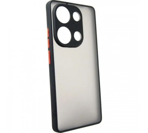 Чохол до мобільного телефона Dengos Matte POCO M6 Pro 4G (black) (DG-TPU-MATT-149) Чохол до мобільного телефона Dengos Matte POCO M6 Pro 4G (black) (DG-TPU-MATT-149)