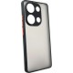Чохол до мобільного телефона Dengos Matte POCO M6 Pro 4G (black) (DG-TPU-MATT-149)