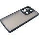 Чохол до мобільного телефона Dengos Matte POCO M6 Pro 4G (black) (DG-TPU-MATT-149)