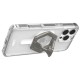 Чехол для мобильного телефона UAG Apple iPhone 16 Pro Max Plyo MagSafe Ice White/Titanium Stand (1144811BV01)