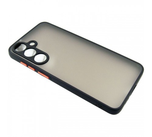 Чехол для мобильного телефона Dengos Matte Samsung Galaxy S24 FE (Black) (DG-TPU-MATT-152)