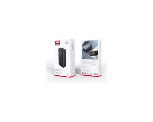Батарея универсальная XO 30000mAh, PD/20W, QC/22.5W, black (PR200_Black)