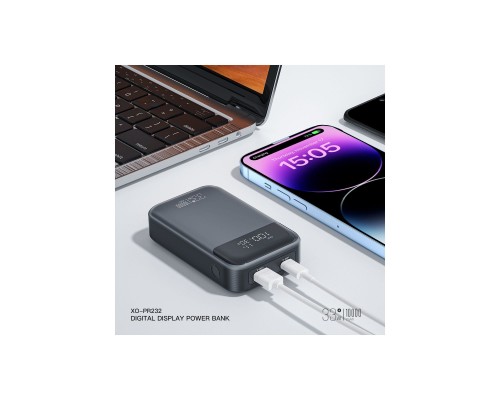 Батарея універсальна XO 10000mAh, PD/30W, QC/22.5W, PPS/33W, black (PR232_Black) Батарея універсальна XO 10000mAh, PD/30W, QC/22.5W, PPS/33W, black (PR232_Black)