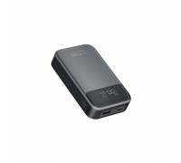 Батарея універсальна XO 10000mAh, PD/30W, QC/22.5W, PPS/33W, black (PR232_Black)