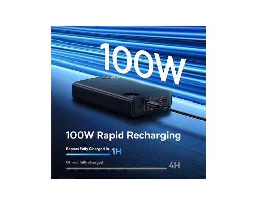 Батарея универсальная Baseus Adaman Metal Digital Display 24000mAh 140W, Black (P10021508113-00) (P10021507112-02) Батарея универсальная Baseus Adaman Metal Digital Display 24000mAh 140W, Black (P10021508113-00) (P10021507112-02)