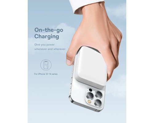 Батарея універсальна Baseus Magnetic Mini 10000mAh 30W, White (PPCX110002\PPCXM1030) (P10022105212-01) Батарея універсальна Baseus Magnetic Mini 10000mAh 30W, White (PPCX110002\PPCXM1030) (P10022105212-01)