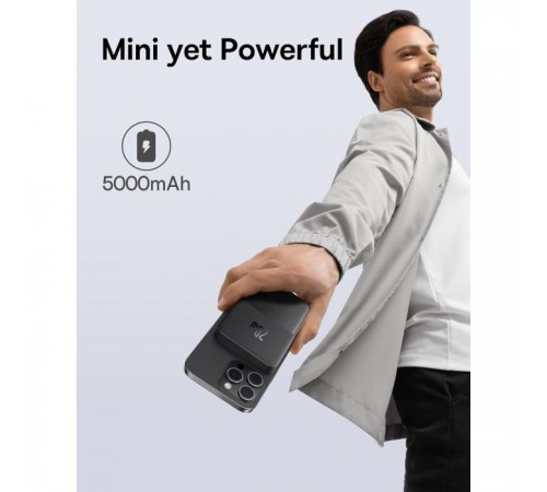 Батарея универсальная Baseus MagPro 5000mAh 20W, Black (PPCXZ05) (P10064100122-00) Батарея универсальная Baseus MagPro 5000mAh 20W, Black (PPCXZ05) (P10064100122-00)