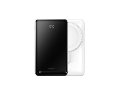 Батарея універсальна Baseus Magnetic Bracket 10000mAh 20W, White (PPCXZ10) (PPCX000002) Батарея універсальна Baseus Magnetic Bracket 10000mAh 20W, White (PPCXZ10) (PPCX000002)