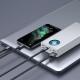 Батарея универсальная Baseus Amblight Digital Quick 30000mAh 65W, White (PPLG000102)