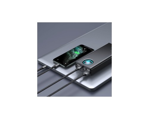 Батарея универсальная Baseus Amblight Digital Quick 30000mAh 65W, Black (PPLG00101) Батарея универсальная Baseus Amblight Digital Quick 30000mAh 65W, Black (PPLG00101)