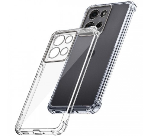 Чехол для мобильного телефона BeCover Anti-Shock Motorola Moto G75 Clear (712781) Чехол для мобильного телефона BeCover Anti-Shock Motorola Moto G75 Clear (712781)