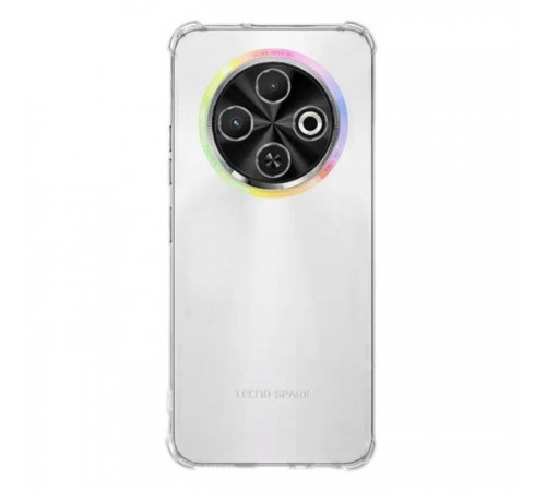 Чохол до мобільного телефона BeCover Anti-Shock Tecno Spark 30C 4G Clear (712783)