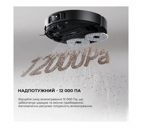 Пылесос Dreame Bot X40 Ultra Complete Black (RLX63CE-2-Bl)