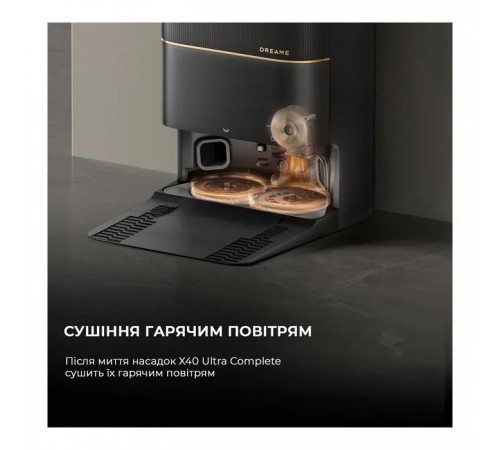 Пылесос Dreame Bot X40 Ultra Complete Black (RLX63CE-2-Bl)