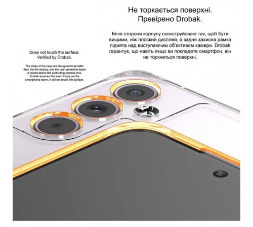 Чехол для мобильного телефона Drobak Acrylic Case with Airbag Samsung Galaxy S24 FE Camera cover (949427) Чехол для мобильного телефона Drobak Acrylic Case with Airbag Samsung Galaxy S24 FE Camera cover (949427)