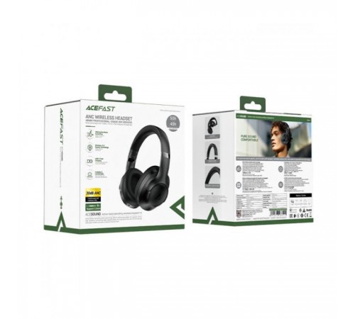 Навушники Acefast H4 ANC Bluetooth Black (6974316283515) Навушники Acefast H4 ANC Bluetooth Black (6974316283515)