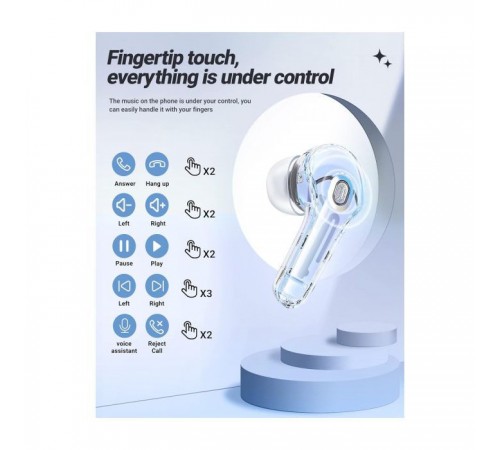 Наушники Acefast T8 Ice Blue (6974316282235) Наушники Acefast T8 Ice Blue (6974316282235)