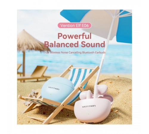 Навушники Vention Elf Earbuds E06 Pink (NBKP0) Навушники Vention Elf Earbuds E06 Pink (NBKP0)