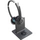Наушники Cisco 562 Wireless Dual Headset Standard Base Station EU Black (CP-HS-WL-562-S-EU=)